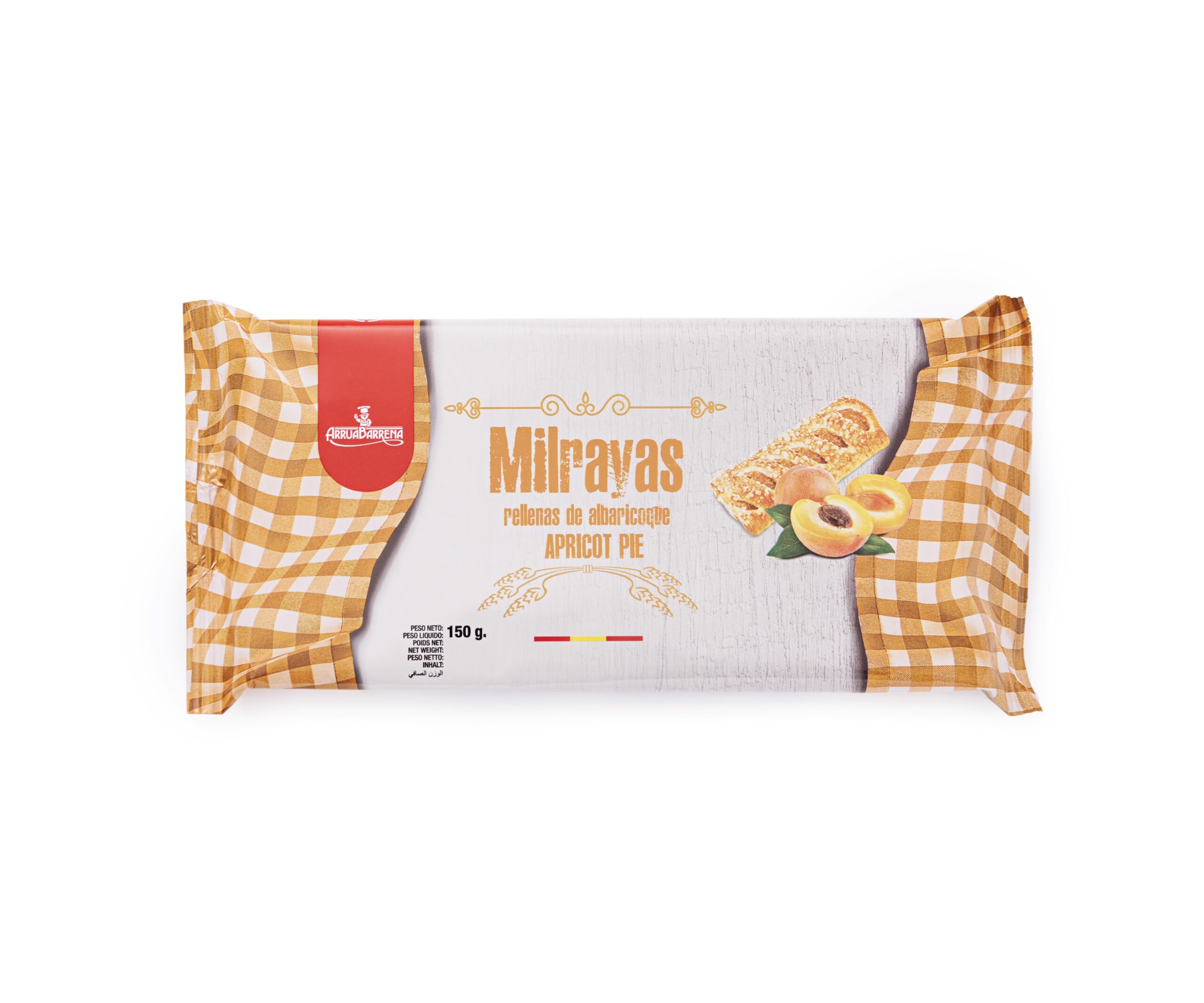 Milraya albaricoque 150 g Milraya albaricoque 150 g