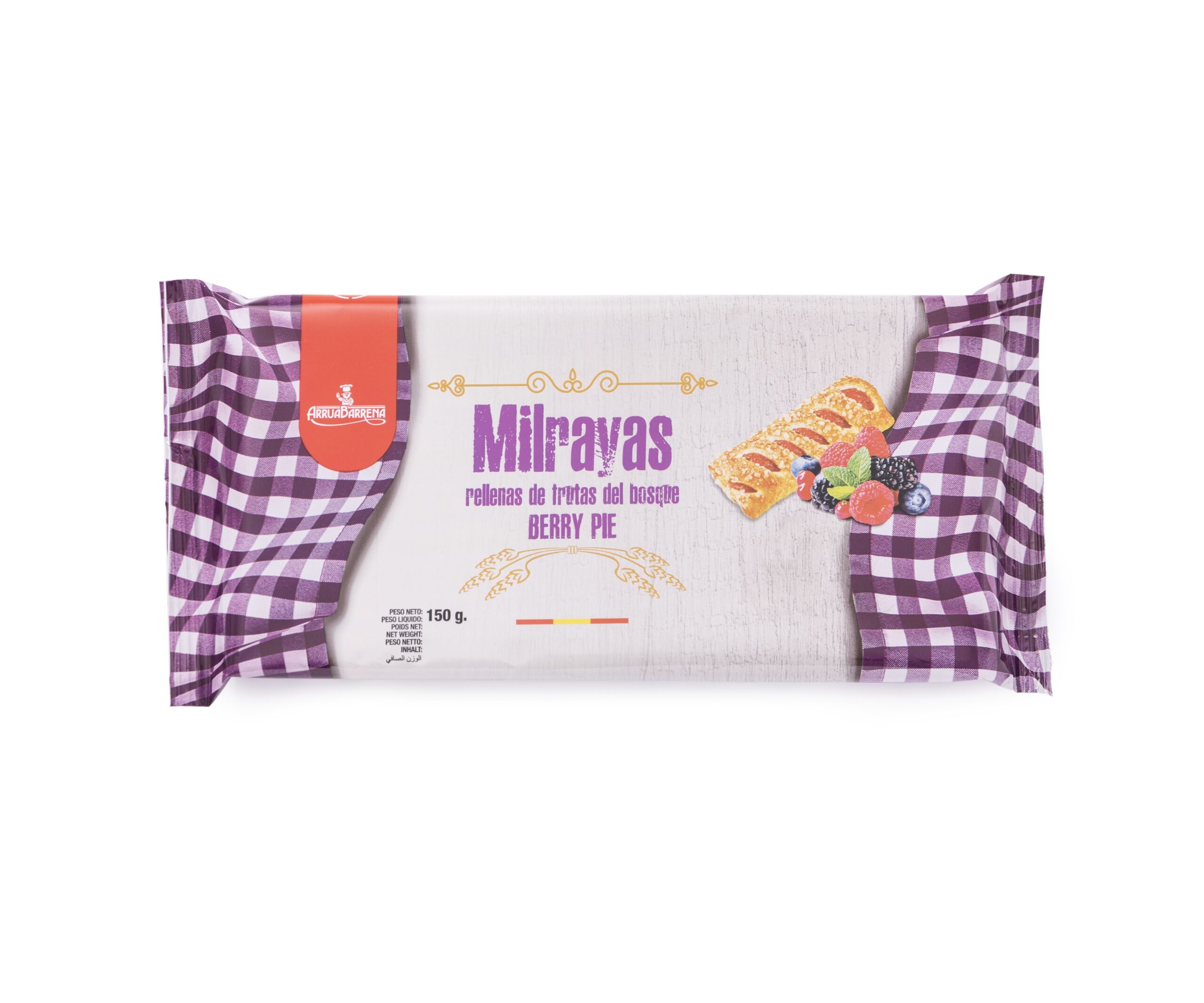 Milraya frutas bosque 150 g Milraya frutas bosque 150 g