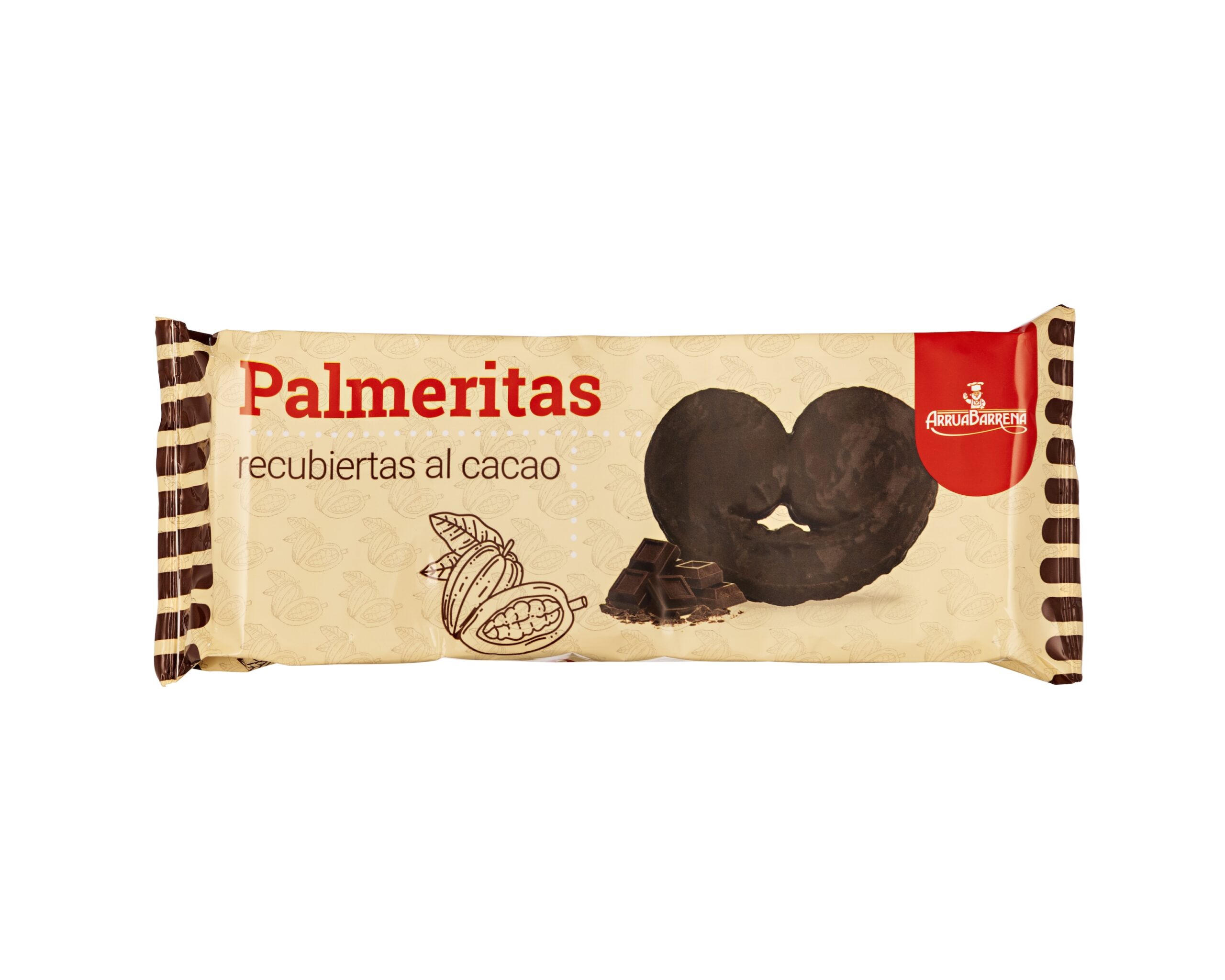 Palmera chocolate 140 g Milrayas chocolate 150 gr.